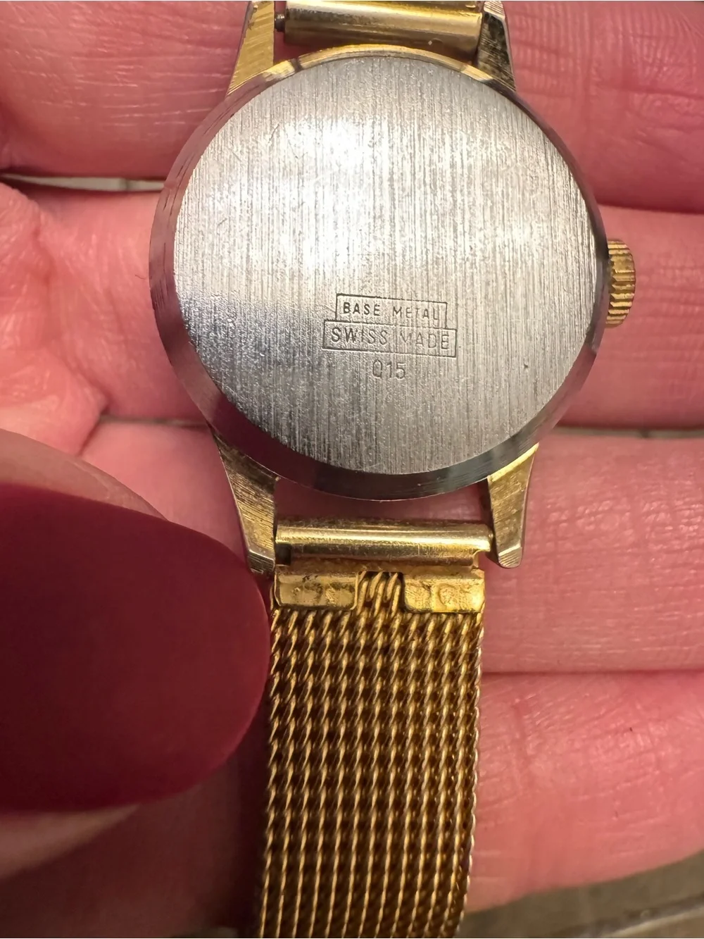 Vintage Mickey Mouse Wind Up Watch